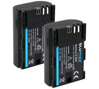 Blumax - Set profesional para Canon LP-E6 N 2040 mAh 60366 | LP-E6NH LP-E6 para Canon EOS R Ra Ra R5 R6 II R7, 5D Mark II III IV, 6D 7D 60D 90D, XC15