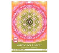 Blume des Lebens - Harmonie durch Symbolkraft (Wandkalender 2026 DIN A4 hoch), CALVENDO Monatskalender: Heilende Energien mit der Flower of Life