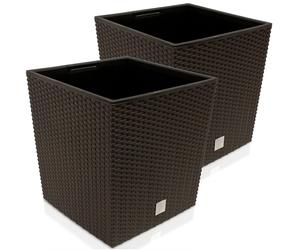 Blumentopf Rato Bajo 2er-Set Umbra 39x39x40,5cm