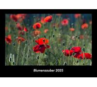 Blumenzauber 2025 Fotokalender DIN A3: Monatskalender mit Bild-Motiven aus Fauna und Flora, Natur, Blumen und Pflanzen