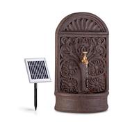 Blumfeldt Fuente solar Blumquell LED 5 m de cable panel solar de piedra fundida