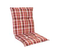 Cojín Prato funda de sillón de jardín de respaldo bajo poliéster 50x100x8cm Blumfeldt