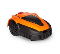 Blumfeldt Garden Hero - Robot cortacésped, batería de Litio de 5,2 Ah, Incluye estación de Carga, Carga automática, autonomía hasta 180 min., Superficie hasta 1.200 m², Certificado IPX4, Salmón