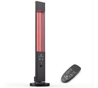 Heat Guru 3000 calefactor radiante 3000W exterior control remoto