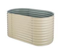 High Grow parterre elevado huerto urbano 1,6m zinc capa de aluminio beige