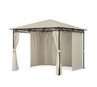 Mondo Pabellón Carpa de 295x262x295 Acero Poliéster Beige