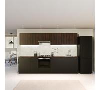 Blumfeldt Mueble Auxiliar de Cocina - Cajonera Moderna con Encimera MDF 30mm, Tiradores de Aluminio Mate, Bisagras de Cierre Suave, Patas Ajustables de ABS, Recubrimiento de Melamina