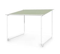 Blumfeldt Pergola con Techo, 3x3 m y Ruedas, Pergolas de Jardin de Aluminio para Celebrar Eventos, Bañera Hidromasaje, Barbacoa y Patio, Carpa Impermeable para Bar, Cenadores con Protección UV 50+