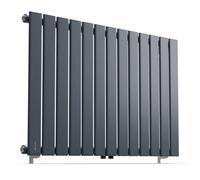 Blumfeldt Radiador Electrico Bajo Consumo Pared Vertical, Toallero Electrico Baño, Estufas Electricas Bajo Consumo Tubos Verticales, Radiador Toallero Electrico 681W, Calefactor Pared Baño