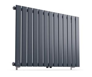 Blumfeldt Radiador Electrico Bajo Consumo Pared Vertical, Toallero Electrico Baño, Estufas Electricas Bajo Consumo Tubos Verticales, Radiador Toallero Electrico 681W, Calefactor Pared Baño