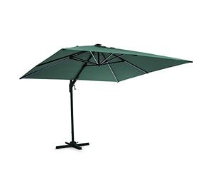 blumfeldt Sombrilla Terraza Exterior, Parasol Jardin con Panel Solar y LED, Sombrilla Jardin y Patio, Sombrillas Terraza Resistentes al Agua y a los Rayos UV, Sombrillas Ajustables sin Base
