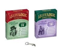 Blumie Shop Extensions Kronologic L'Invitité Mistery (París 1920) y El Valle de las Ofrendas (Cuzco 1450) - Juego de mesa de 1 a 4 jugadores - A partir de 10 años