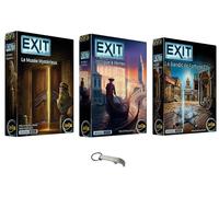 Blumie Shop - Lote de 3 salidas de Bandit de Fortune City + Museo Misterioso + Intriga en Venecia en francés + 1 Decap