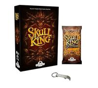 Blumie Shop Skull King - Juego de cráneo king + extensión en francés + 1 abrebotellas de 2 a 8 jugadores de 8 años