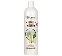 Blumin Champú con Aceite de Coco y Bambú Orgánico para cabellos normales o secos, 1000 ml