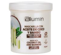 Blumin Mascarilla para el Cabello con Aceite de Coco y Bambú Orgánico ideal para cabellos normales o secos, 700 ml