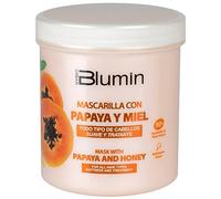 Blumin Mascarilla reparadora e hidratante para el Cabello de Papaya y Miel, 700 ml