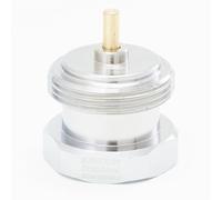 BLUMKRAFT - Adaptador de metal para radiadores ARMAL M24 x1.5 prototipo a M30 x 1.5 para termostato/cabeza termostática M30x1.5 macho