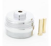 BLUMKRAFT - Adaptador de metal para radiadores ITT DGC y RM-TECHNIK M30 x1.0 con rosca interna prototipo a M30 x 1.5 para termostato/cabeza termostática M30x1.5 macho