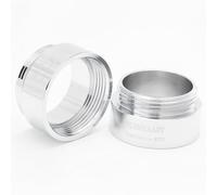 BLUMKRAFT Compatible con radiadores Danfoss RTD: Lote DE 2 adaptadores M30 x1.5 para termostato/Cabezal termostático M30x1.5 Macho