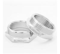 BLUMKRAFT Juego de 2 adaptadores de metal Compatible con Pintossi/Pintossi+c (Prototipo) radiador a M26x1.5 para termostato/cabeza termostática M30x1.5 macho