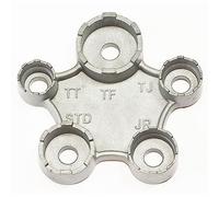 BLUMKRAFT Llave universal para aireador/mousseur Caché TT, TJ, JR, STD, TF y grifo IKEA compatible. Llave de montaje y desmontaje compatible con Neoperl.