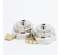 BLUMKRAFT - Lote de 2 adaptadores radiadores compatibles con COMAP/SAR / M28 x1.5 hembra a termostato, cabeza termostática M30x1.5 macho M28-M30 M28F-M30M