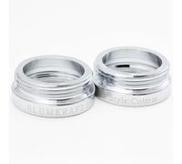 BLUMKRAFT - Lote de 2 adaptadores radiadores M28 x1.5 COTERM/COTHERM (prototipo) a M30 x 1.5 para termostato/cabeza termostática M30x1.5 macho