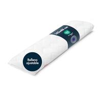Blumtal Almohada para Dormir de Lado 40 x 145 - Almohada Dormir de Lado certificada Oeko-Tex - Almohada Embarazada Dormir con Relleno Ajustable