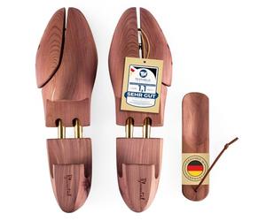 Blumtal - GANADOR DEL TEST - Hormas para Zapatos para Hombre y Mujer - Horma Extensible Deluxe de madera de cedro con calzador, Diseño Ergonómico - 1, 2 o 5 Pares