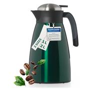 Blumtal Jarra termica 2 litro - Jarra Termo sin BPA con Sistema de Cierre Quick Tip - Jarra Cafe y té a Prueba de Fugas para un Aislamiento Duradero - Termo Cafe Grande 2 litro - Verde