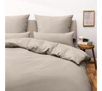Blumtal Juego de Funda Nordica Cama 150 - Microfibra Juego de Funda Edredon 220 x 240 y 2 Fundas de Almohada 40x80, Certificado Oeko-Tex, Muy Suave y Transpirable - Taupe