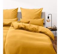 Blumtal Juego de Funda Nordica Cama 90 - Microfibra Juego de Funda Edredon 155x220 y Funda de Almohada 50x80, Certificado Oeko-Tex, Muy Suave y Transpirable -Amarillo Mostaza