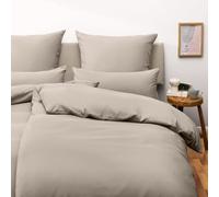 Blumtal Juegos de sábanas y Fundas de Almohada de Microfibra 90 Manta y Almohada 80x80 135x200 Gris Pardo