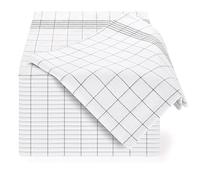 Blumtal paños de cocina algodon 50x70cm en juego de 20 - trapos cocina de 100% algodon - trapos de cocina para secar súper absorbentes - paños cocina algodon - kitchen towels - trapos grises a cuadros