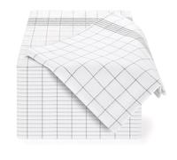 Blumtal paños de cocina algodon 50x70cm en juego de 5 - trapos cocina de 100% algodon - trapos de cocina para secar súper absorbentes - paños cocina algodon - paño cocina - trapo cocina gris a cuadros