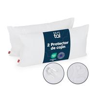 Blumtal protector almohada 60x70 cm 2 pz. - funda cojin 60x70 certificada OEKO-TEX - funda almohada impermeable con cremallera - fundas cojines 60x70 - funda cojines 60x70 - fundas de cojines 60x70 cm
