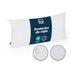 Blumtal Protector Funda Almohada 40x60 cm - Protector Almohada 40x60 cm Impermeable - Oeko-Tex Funda para cojin Impermeable con Cremallera - Funda Protectora para cojin Singular