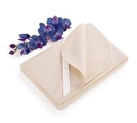 Blumtal Protectores de Colchón - Funda de Colchón Premium 100% algodón Transpirable, Cubrecolchón con Esquinas Elásticas, Beige, 180 x 200cm - Set de 2