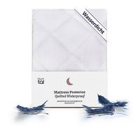 Blumtal Set de 2 Protectores de Colchón 100% Impermeable y Acolchado - Cubre Colchón Transpirable y Suave, para Colchones de 25-27 cm de Altura, Cama 160: 160 x 200 x 30 cm