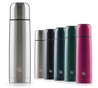 Blumtal Termo Café - Termo de Viaje sin BPA, Vaso Térmico, Taza de acero inoxidable con aislamiento de doble pared, Plata, 350ml