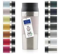 Blumtal Vaso Termo Café para llevar - Termo de café a prueba de fugas, apto para bebidas frías y calientes, con práctico cierre Quick Press, Libre de BPA, Rosa, 350 ml
