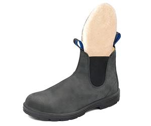 Blundstone 1478 Unisex adulto Botas estilo Chelsea, Negro rústico, 43.5 EU