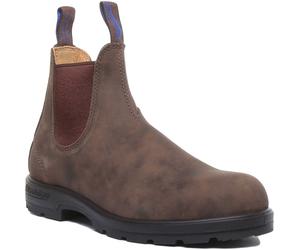 BLUNDSTONE 1911 sin Cierres Resistente Al Agua Chelsea Botas Hombre en Tostado