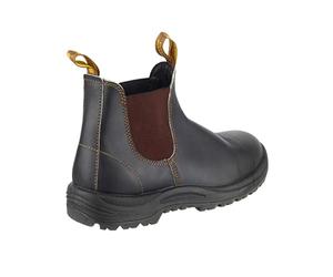 Blundstone 192 Industrial Slip on Safety Boot Stout Brown UK 12 Stout Brown