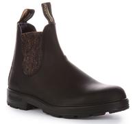 BLUNDSTONE 1924 Sparkle Glitt Panel Lateral Chelsea Unisex Botas en Negro Ru 7 -