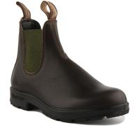 BLUNDSTONE 519 Antideslizante Cuero Chelsea Bota Hombre Marrón en Oliva EU 41-46