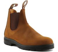 BLUNDSTONE 562 Unisex Tirar en Cuero Botines en Tostado Talla UK 3-12