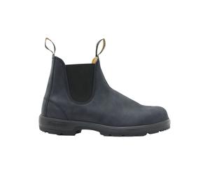Blundstone - Botas para hombre - Classic Chelsea Boots Rustic Black de Cuero - Talla 44 - Marrón Marrón 44