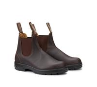 BLUNDSTONE Botines Chelsea de piel 550. Color Marrón Oscuro
